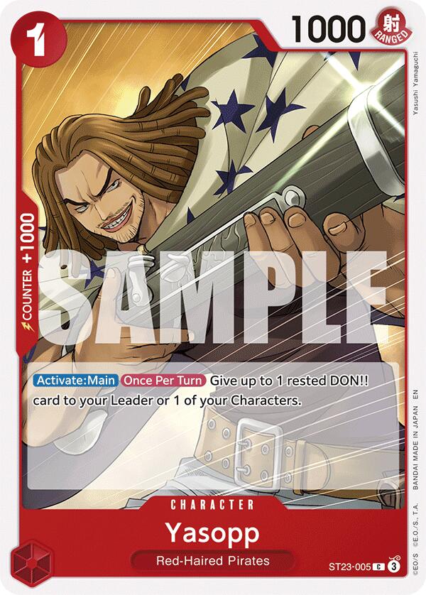 Yasopp [Starter Deck: Red Shanks] | Gamers Paradise