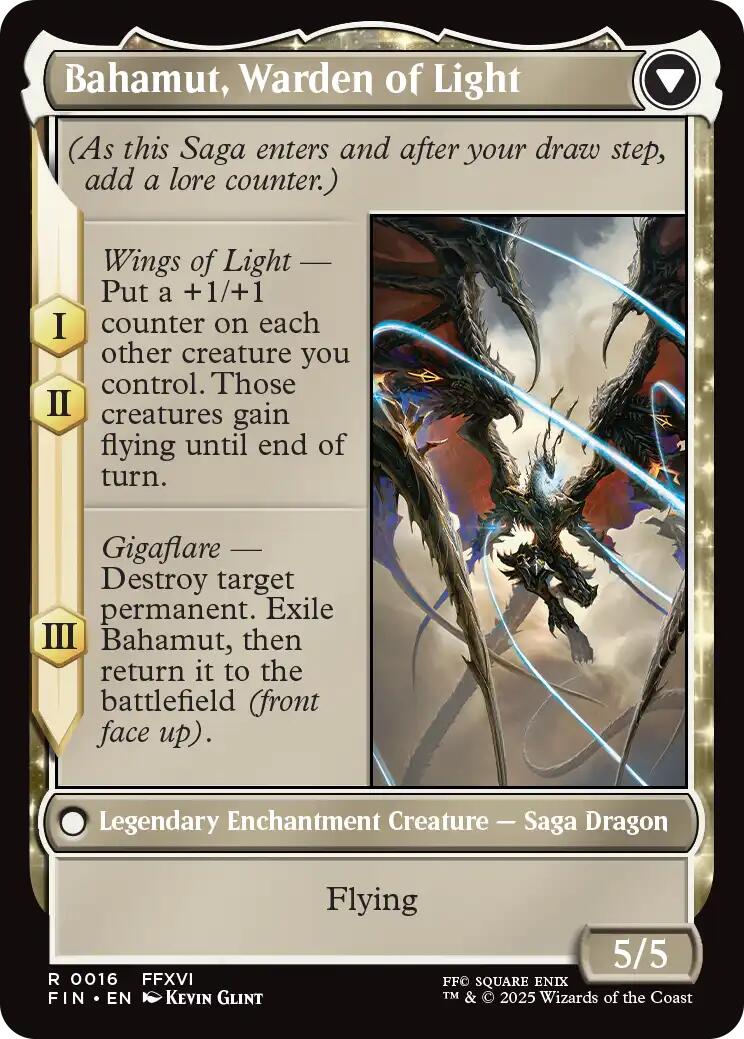 Dion, Bahamut's Dominant // Bahamut, Warden of Light [FINAL FANTASY] | Gamers Paradise