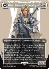Dion, Bahamut's Dominant // Bahamut, Warden of Light (Borderless) [FINAL FANTASY] | Gamers Paradise