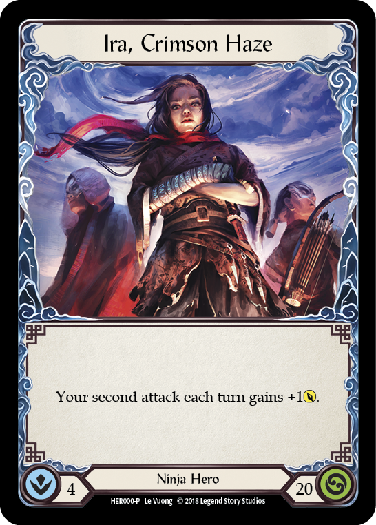 Ira, Crimson Haze [HER000-P] (Promo)  1st Edition Cold Foil | Gamers Paradise