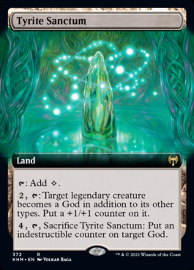 Tyrite Sanctum (Extended Art) [Kaldheim] | Gamers Paradise