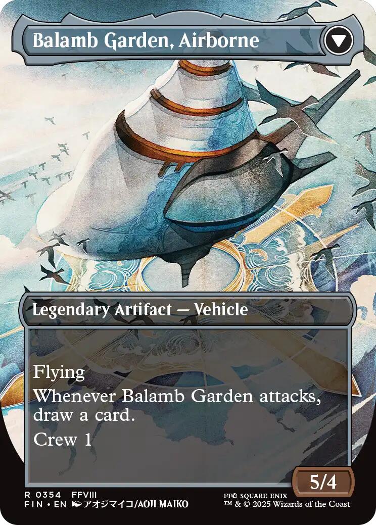 Balamb Garden, SeeD Academy // Balamb Garden, Airborne (Borderless) [FINAL FANTASY] | Gamers Paradise