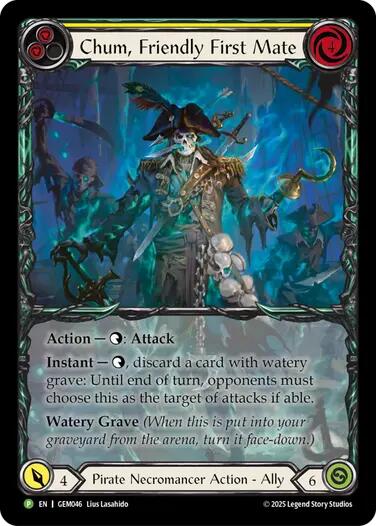 Chum, Friendly First Mate [GEM046] (GEM Pack 2)  Rainbow Foil | Gamers Paradise