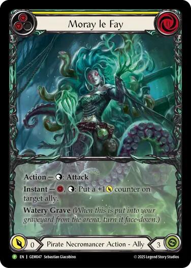 Moray le Fay [GEM047] (GEM Pack 2)  Rainbow Foil | Gamers Paradise