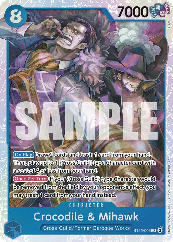 Crocodile & Mihawk [Starter Deck: Blue Buggy] | Gamers Paradise