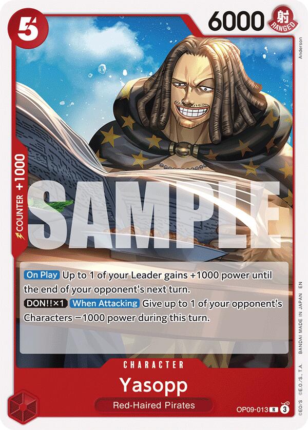 Yasopp (Reprint) [Starter Deck: Red Shanks] | Gamers Paradise