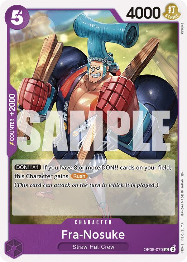 Fra-Nosuke (Reprint) [Starter Deck: Purple/Black Monkey.D.Luffy] | Gamers Paradise