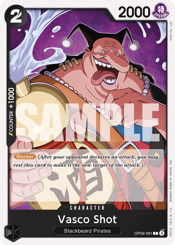 Vasco Shot (Reprint) [Starter Deck: Black Marshall.D.Teach] | Gamers Paradise