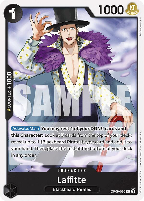 Laffitte (Reprint) [Starter Deck: Black Marshall.D.Teach] | Gamers Paradise