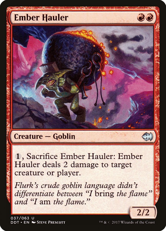 Ember Hauler [Duel Decks: Merfolk vs. Goblins] | Gamers Paradise