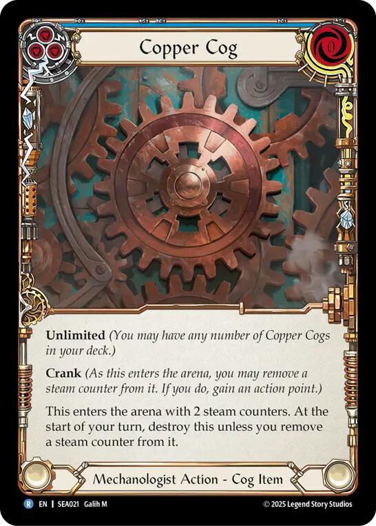 Copper Cog [SEA021] (High Seas)  Rainbow Foil | Gamers Paradise