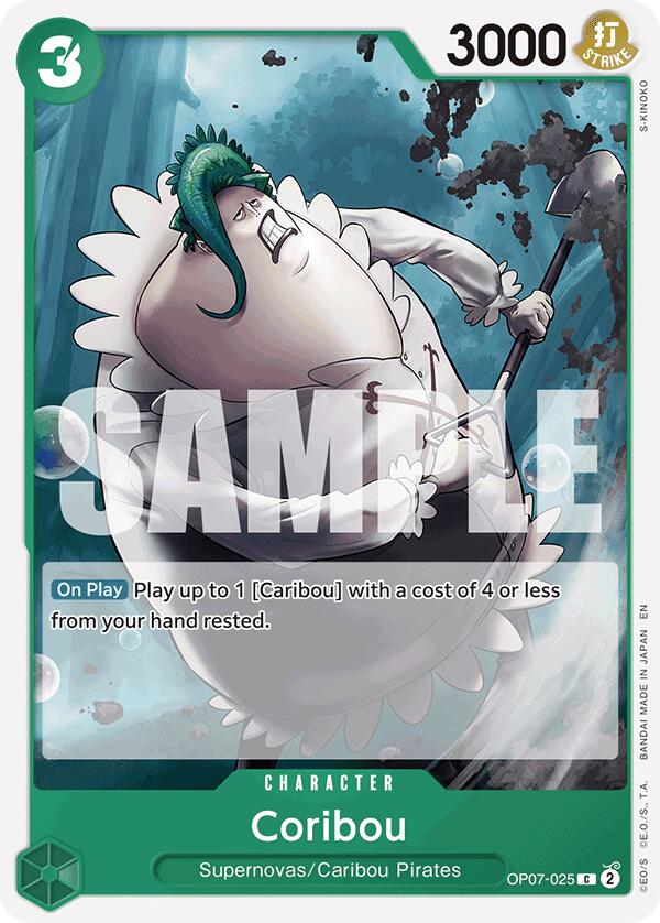 Coribou (Reprint) [Starter Deck: GREEN Jewelry Bonney] | Gamers Paradise