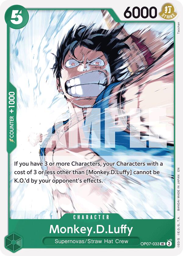 Monkey.D.Luffy (Reprint) [Starter Deck: GREEN Jewelry Bonney] | Gamers Paradise
