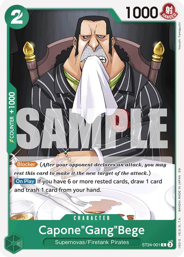 Capone"Gang"Bege [Starter Deck: GREEN Jewelry Bonney] | Gamers Paradise