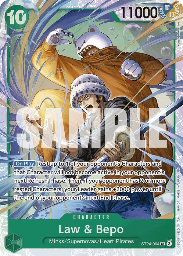 Law & Bepo [Starter Deck: GREEN Jewelry Bonney] | Gamers Paradise