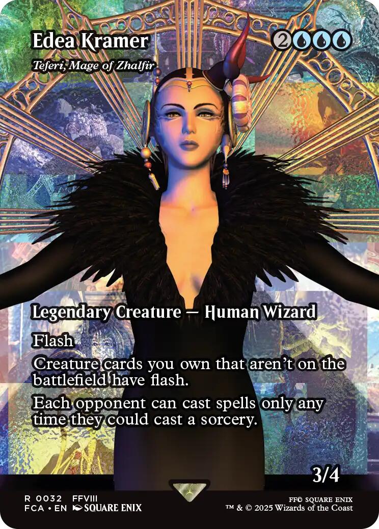 Edea Kramer - Teferi, Mage of Zhalfir (Showcase) [FINAL FANTASY : Through the Ages] | Gamers Paradise