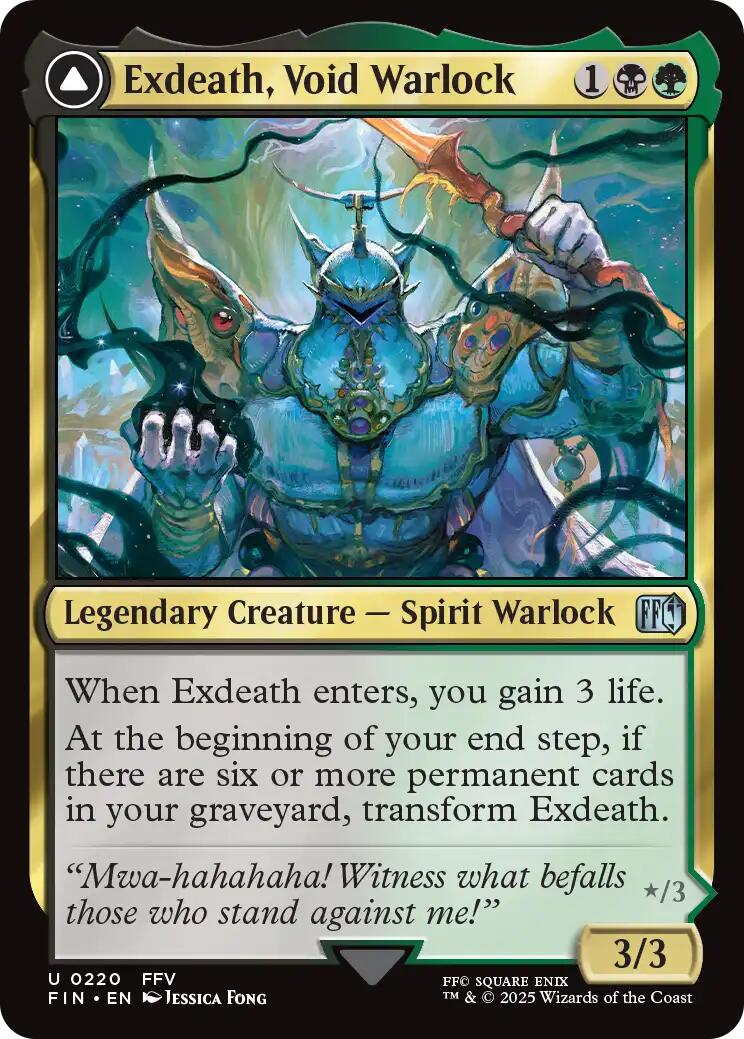 Exdeath, Void Warlock // Neo Exdeath, Dimension's End [FINAL FANTASY] | Gamers Paradise