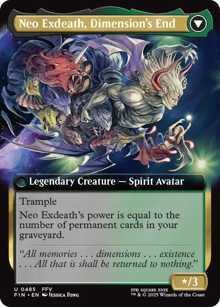 Exdeath, Void Warlock // Neo Exdeath, Dimension's End (Extended Art) [FINAL FANTASY] | Gamers Paradise