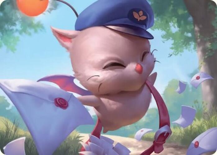 Delivery Moogle Art Card [FINAL FANTASY Art Series] | Gamers Paradise