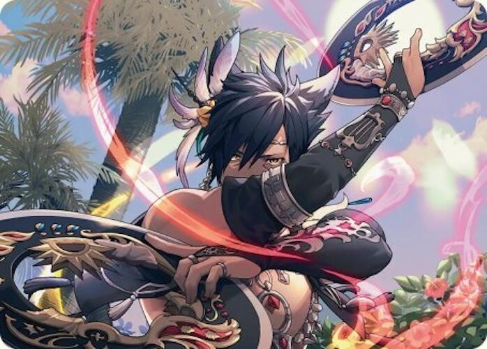 Dancer's Chakrams Art Card [FINAL FANTASY Art Series] | Gamers Paradise