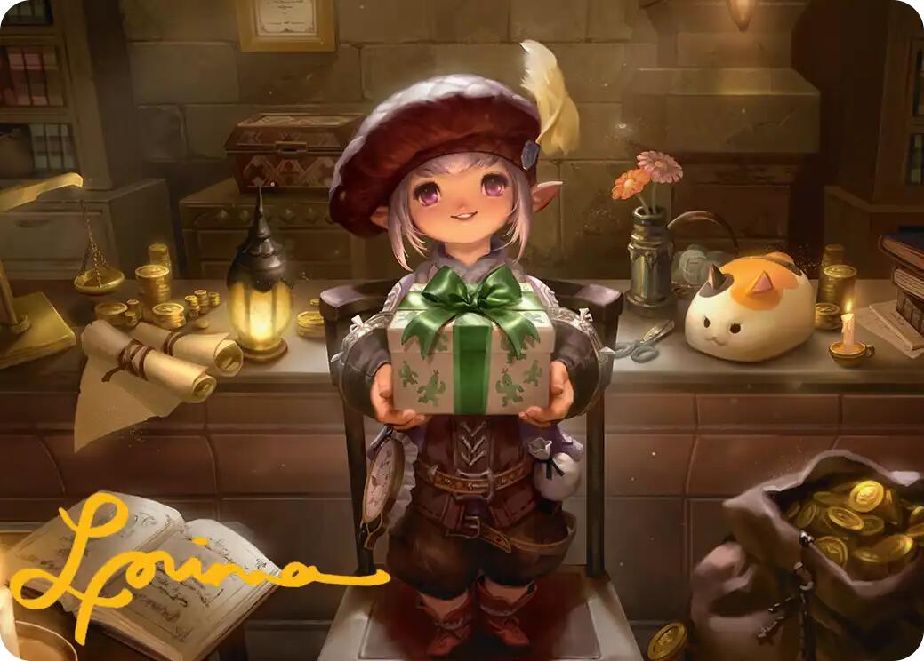 Tataru Taru Art Card (Gold-Stamped Signature) [FINAL FANTASY Art Series] | Gamers Paradise