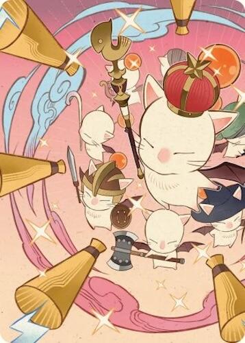 Summon: Good King Mog XII Art Card [FINAL FANTASY Art Series] | Gamers Paradise