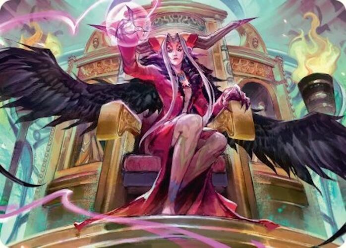 Sorceress's Schemes Art Card [FINAL FANTASY Art Series] | Gamers Paradise