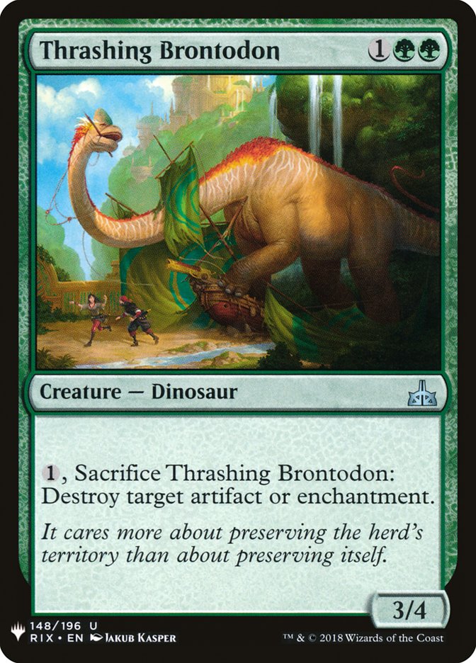 Thrashing Brontodon [Mystery Booster] | Gamers Paradise