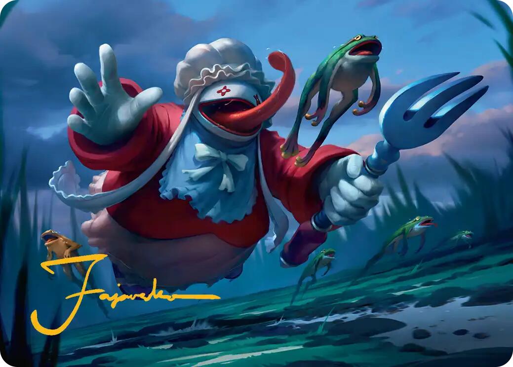 Quina, Qu Gourmet Art Card (Gold-Stamped Signature) [FINAL FANTASY Art Series] | Gamers Paradise