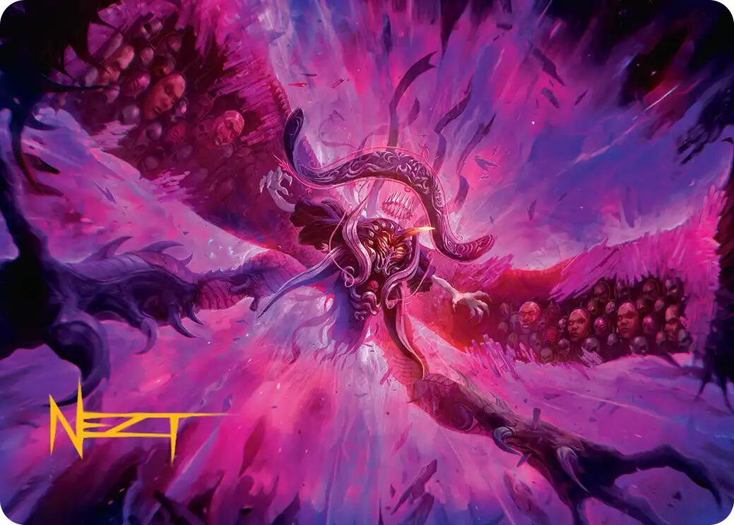 Hades, Sorcerer of Eld Art Card (Gold-Stamped Signature) [FINAL FANTASY Art Series] | Gamers Paradise
