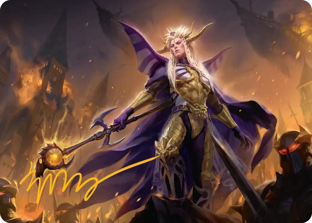 The Emperor of Palamecia Art Card (Gold-Stamped Signature) [FINAL FANTASY Art Series] | Gamers Paradise