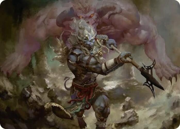Kimahri, Valiant Guardian Art Card [FINAL FANTASY Art Series] | Gamers Paradise