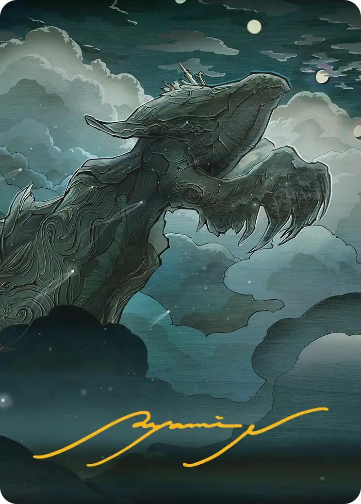 Sin, Spira's Punishment Art Card (Gold-Stamped Signature) [FINAL FANTASY Art Series] | Gamers Paradise