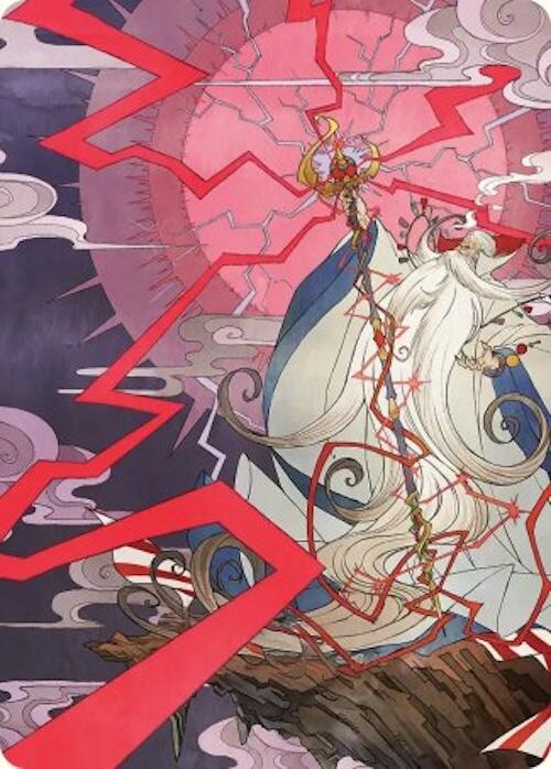 Summon: Esper Ramuh Art Card [FINAL FANTASY Art Series] | Gamers Paradise