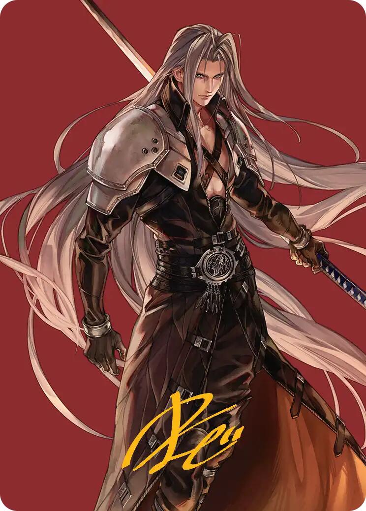 Sephiroth, Fabled SOLDIER Art Card (Gold-Stamped Signature) [FINAL FANTASY Art Series] | Gamers Paradise
