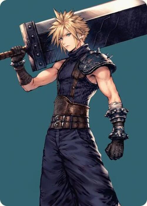 Cloud, Ex-SOLDIER Art Card [FINAL FANTASY Art Series] | Gamers Paradise