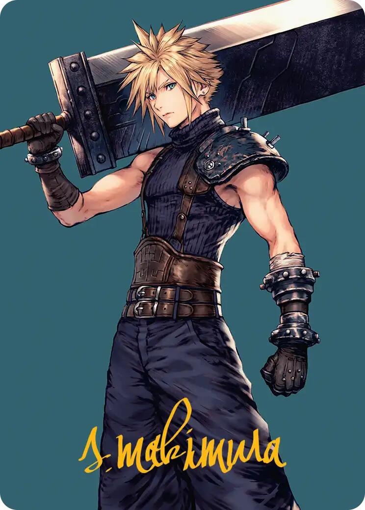 Cloud, Ex-SOLDIER Art Card (Gold-Stamped Signature) [FINAL FANTASY Art Series] | Gamers Paradise