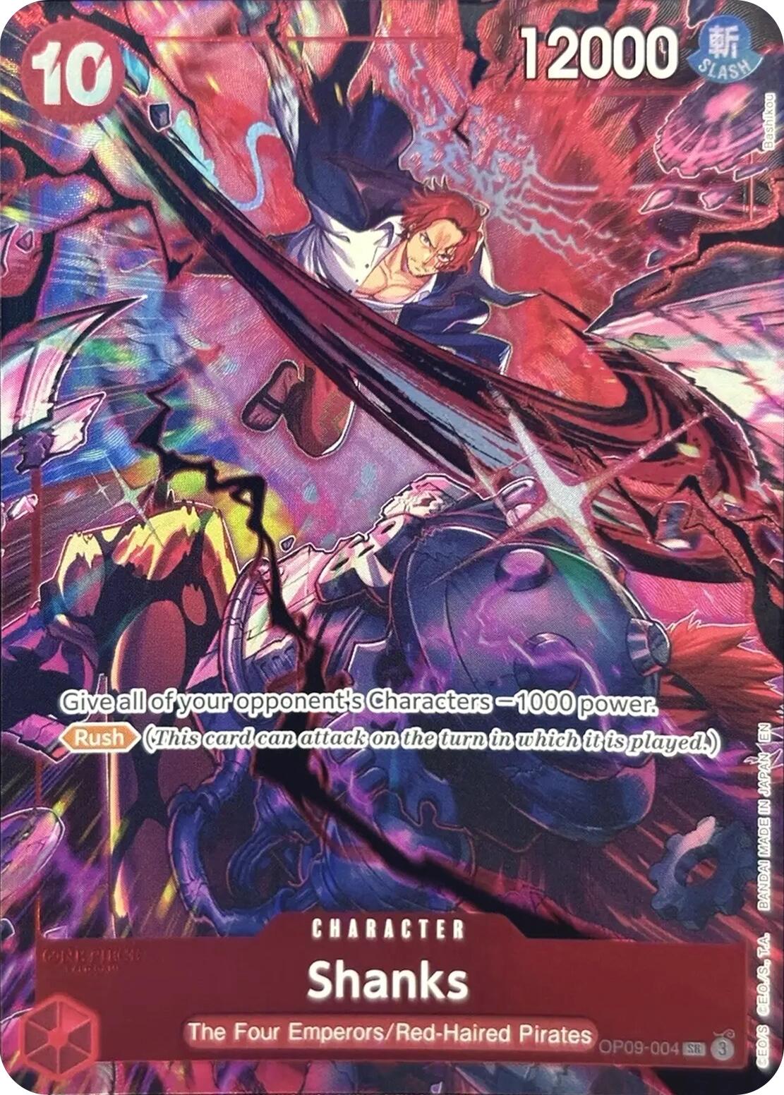 Shanks (English Version 2nd Anniversary Set) [One Piece Promotion Cards] | Gamers Paradise