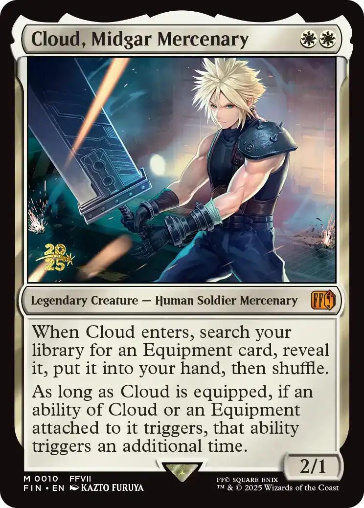 Cloud, Midgar Mercenary [FINAL FANTASY Prerelease Promo] | Gamers Paradise