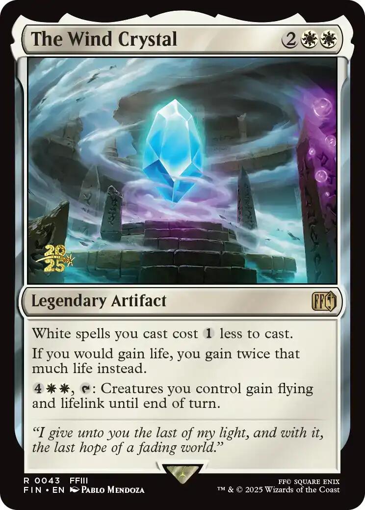 The Wind Crystal [FINAL FANTASY Prerelease Promo] | Gamers Paradise