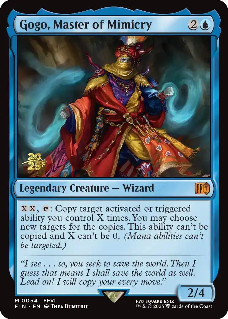 Gogo, Master of Mimicry [FINAL FANTASY Prerelease Promo] | Gamers Paradise