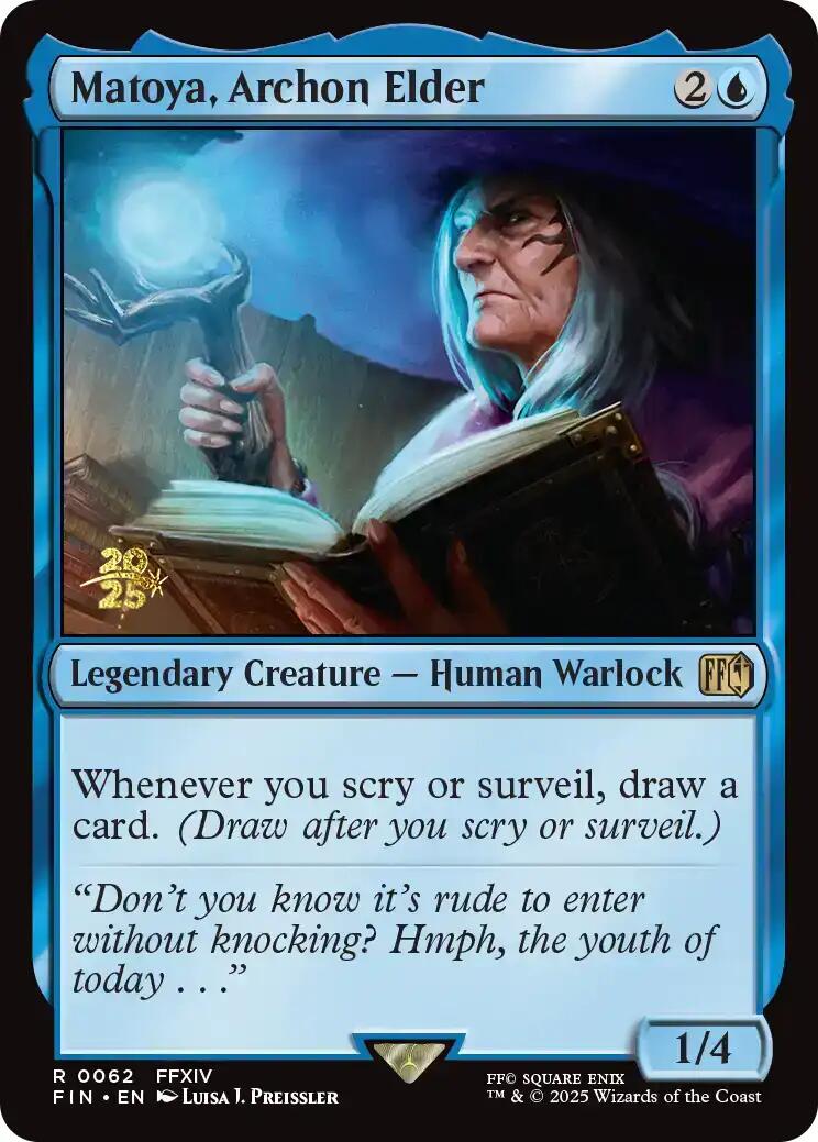 Matoya, Archon Elder [FINAL FANTASY Prerelease Promo] | Gamers Paradise