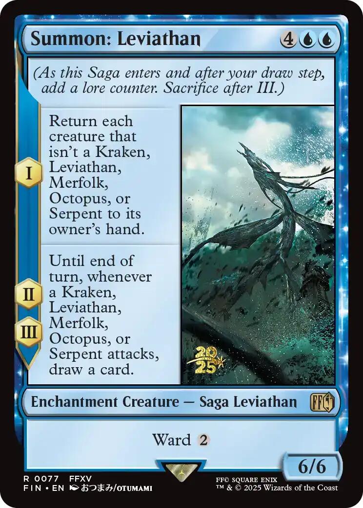 Summon: Leviathan [FINAL FANTASY Prerelease Promo] | Gamers Paradise