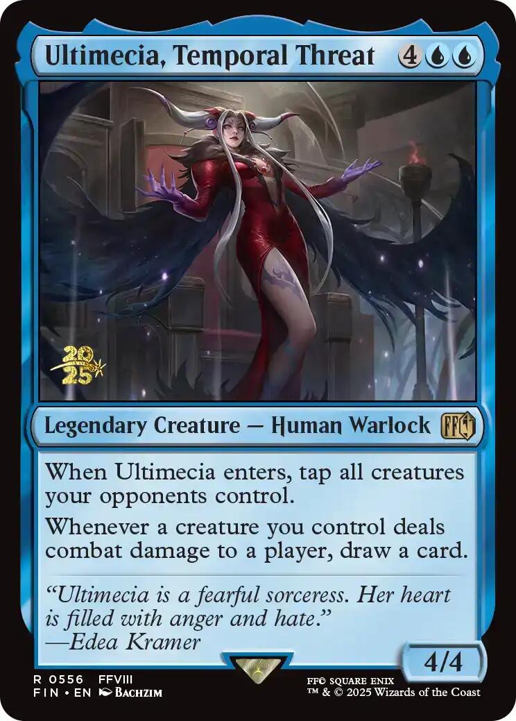 Ultimecia, Temporal Threat [FINAL FANTASY Prerelease Promo] | Gamers Paradise