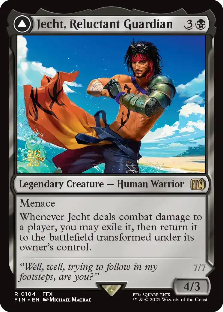 Jecht, Reluctant Guardian // Braska's Final Aeon [FINAL FANTASY Prerelease Promo] | Gamers Paradise