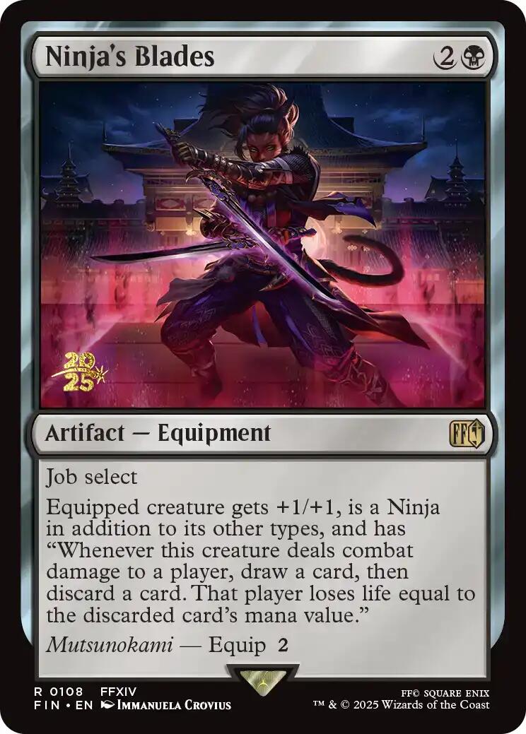 Ninja's Blades [FINAL FANTASY Prerelease Promo] | Gamers Paradise