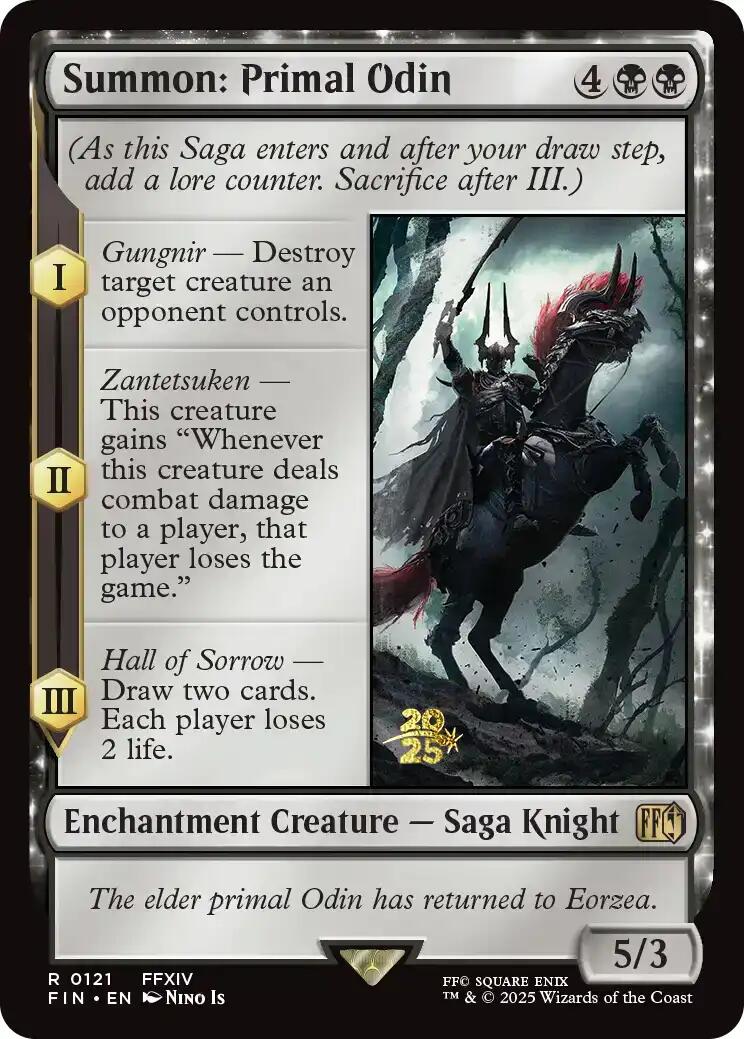 Summon: Primal Odin [FINAL FANTASY Prerelease Promo] | Gamers Paradise