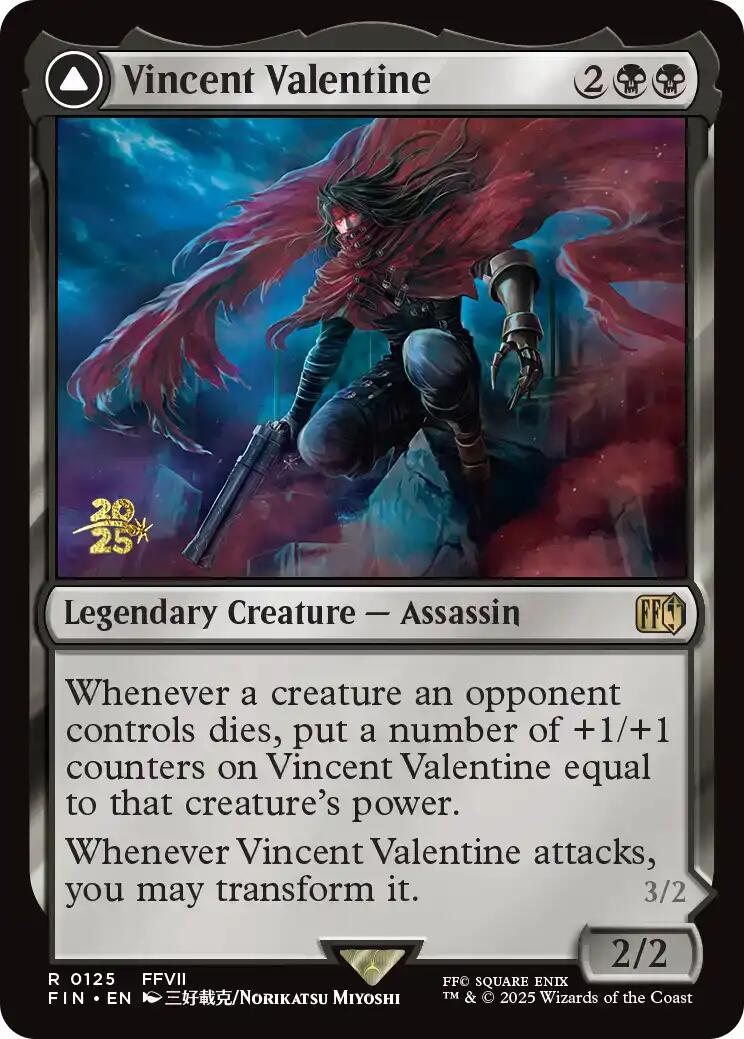 Vincent Valentine // Galian Beast [FINAL FANTASY Prerelease Promo] | Gamers Paradise