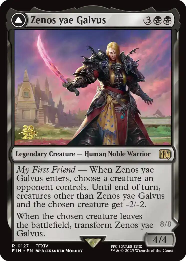 Zenos yae Galvus // Shinryu, Transcendent Rival [FINAL FANTASY Prerelease Promo] | Gamers Paradise