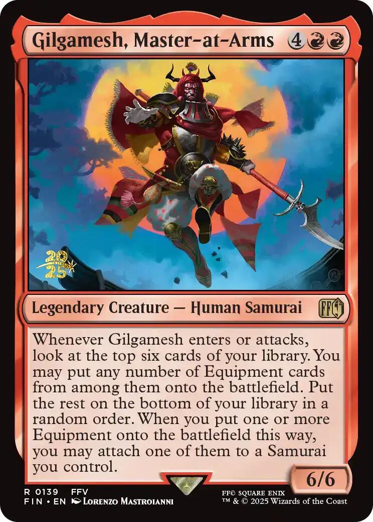 Gilgamesh, Master-at-Arms [FINAL FANTASY Prerelease Promo] | Gamers Paradise